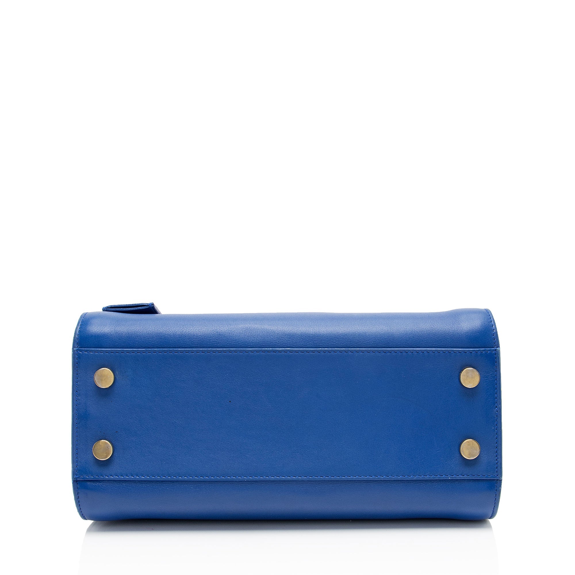 Saint Laurent Calfskin Monogram Baby Cabas Tote