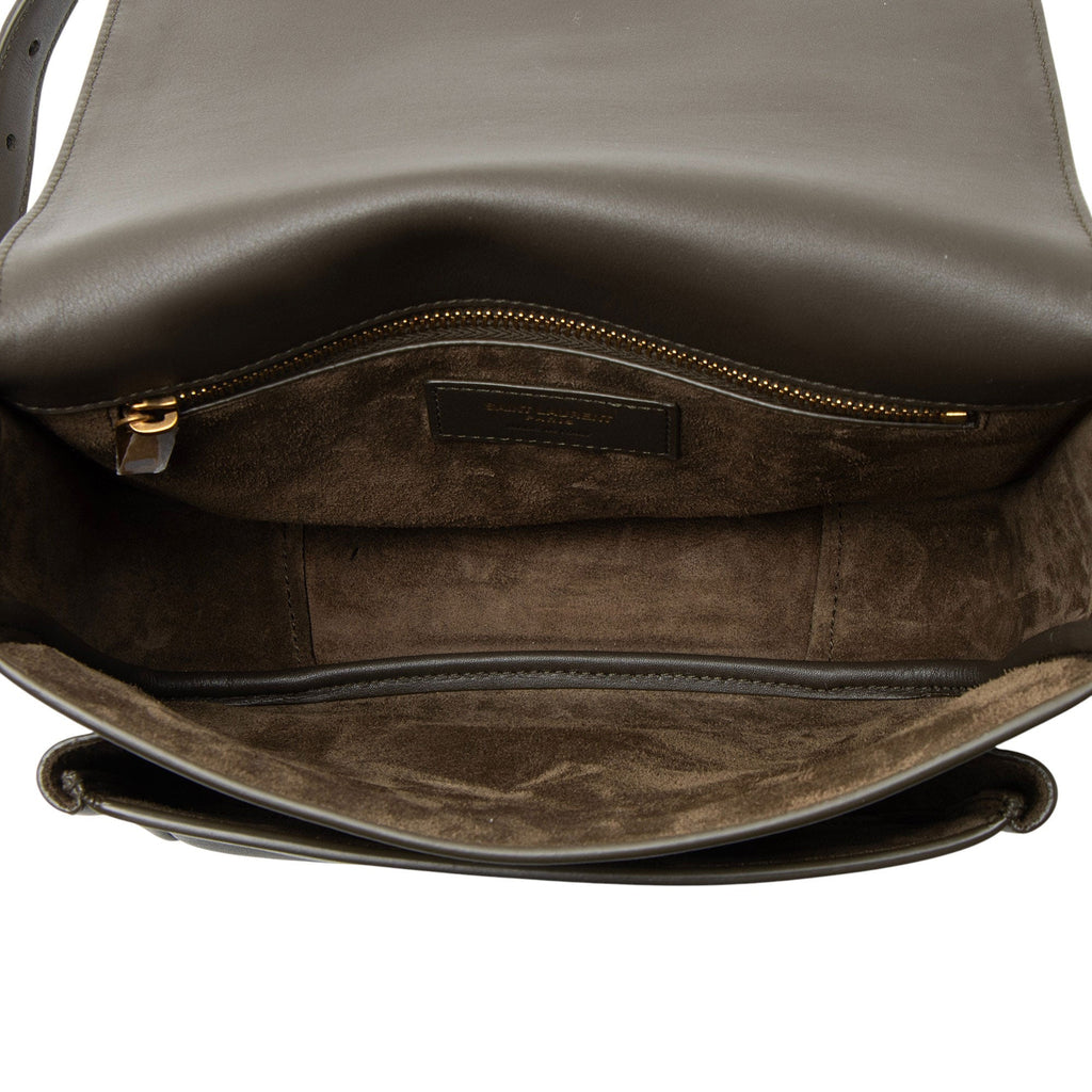 Saint Laurent Calfskin Monogram Besace Niki Shoulder Bag