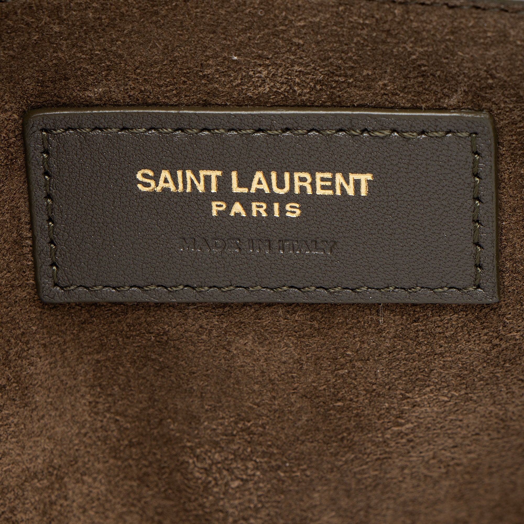 Saint Laurent Calfskin Monogram Besace Niki Shoulder Bag