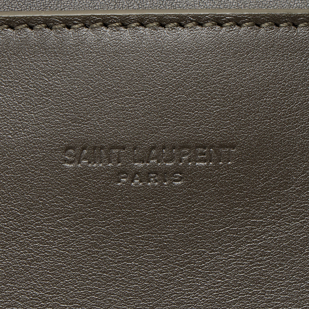 Saint Laurent Calfskin Monogram Besace Niki Shoulder Bag