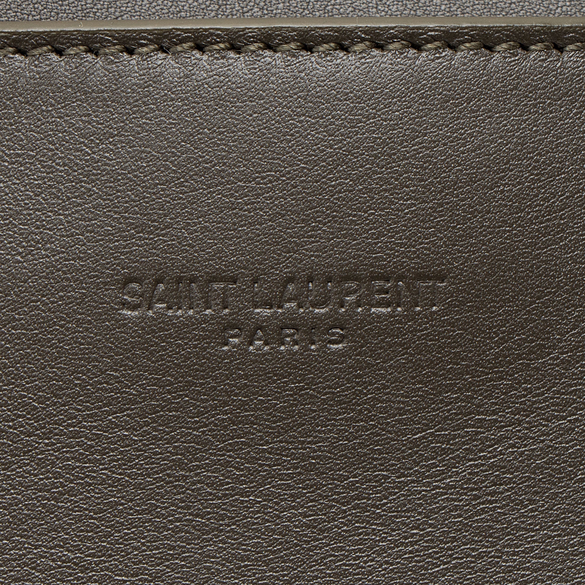 Saint Laurent Calfskin Monogram Besace Niki Shoulder Bag