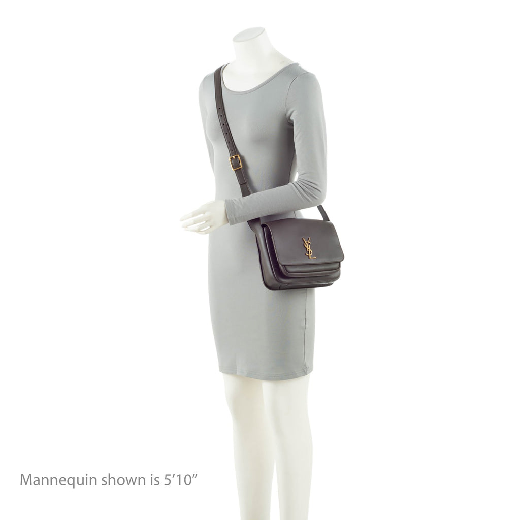 Saint Laurent Calfskin Monogram Besace Niki Shoulder Bag