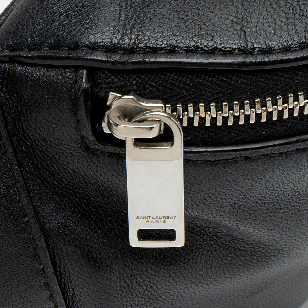 Saint Laurent Calfskin Monogram Cassandre Classic Belt Bag
