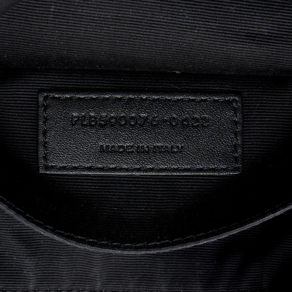 Saint Laurent Calfskin Monogram Cassandre Classic Belt Bag