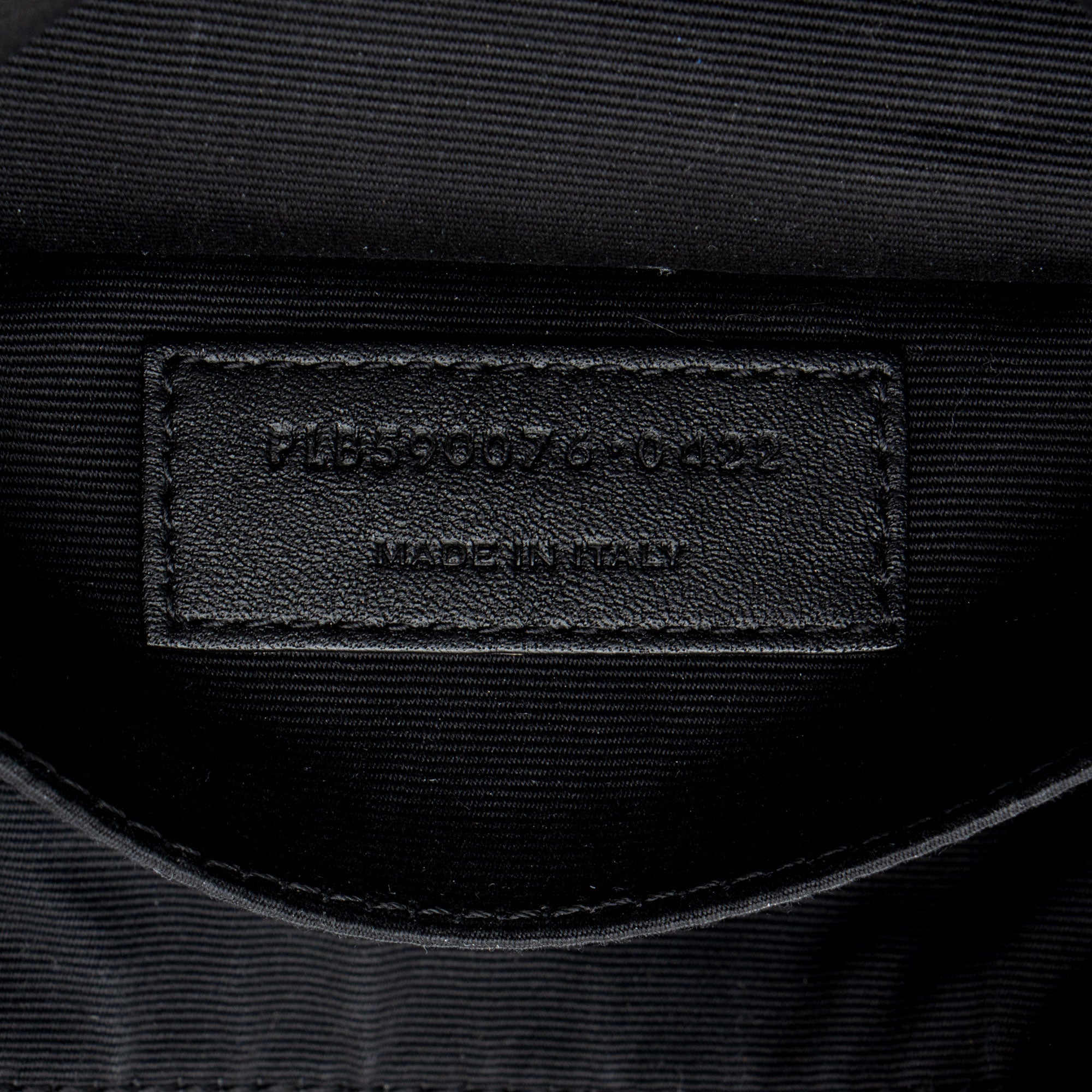 Saint Laurent Calfskin Monogram Cassandre Classic Belt Bag