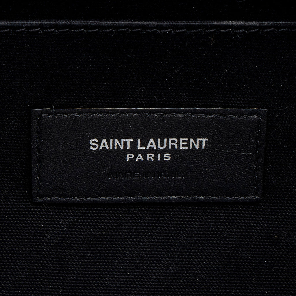 Saint Laurent Calfskin Monogram Cassandre Classic Belt Bag