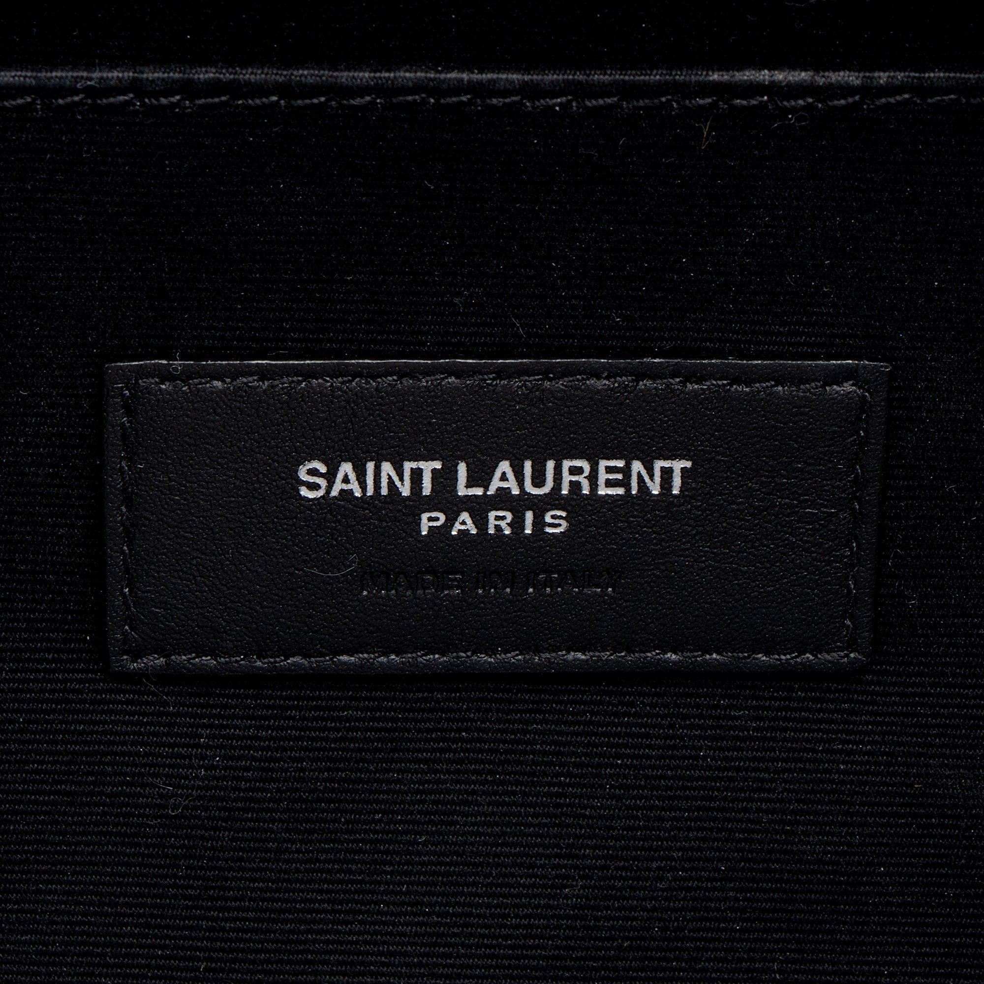 Saint Laurent Calfskin Monogram Cassandre Classic Belt Bag