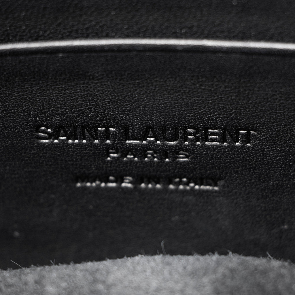 Saint Laurent Calfskin Monogram Kaia Mini Shoulder Bag
