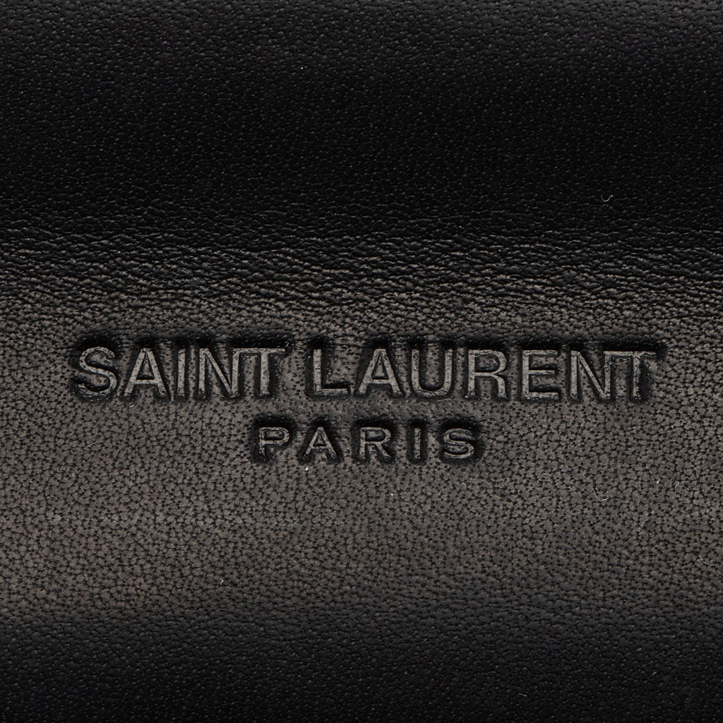 Saint Laurent Calfskin Monogram Kaia Mini Shoulder Bag