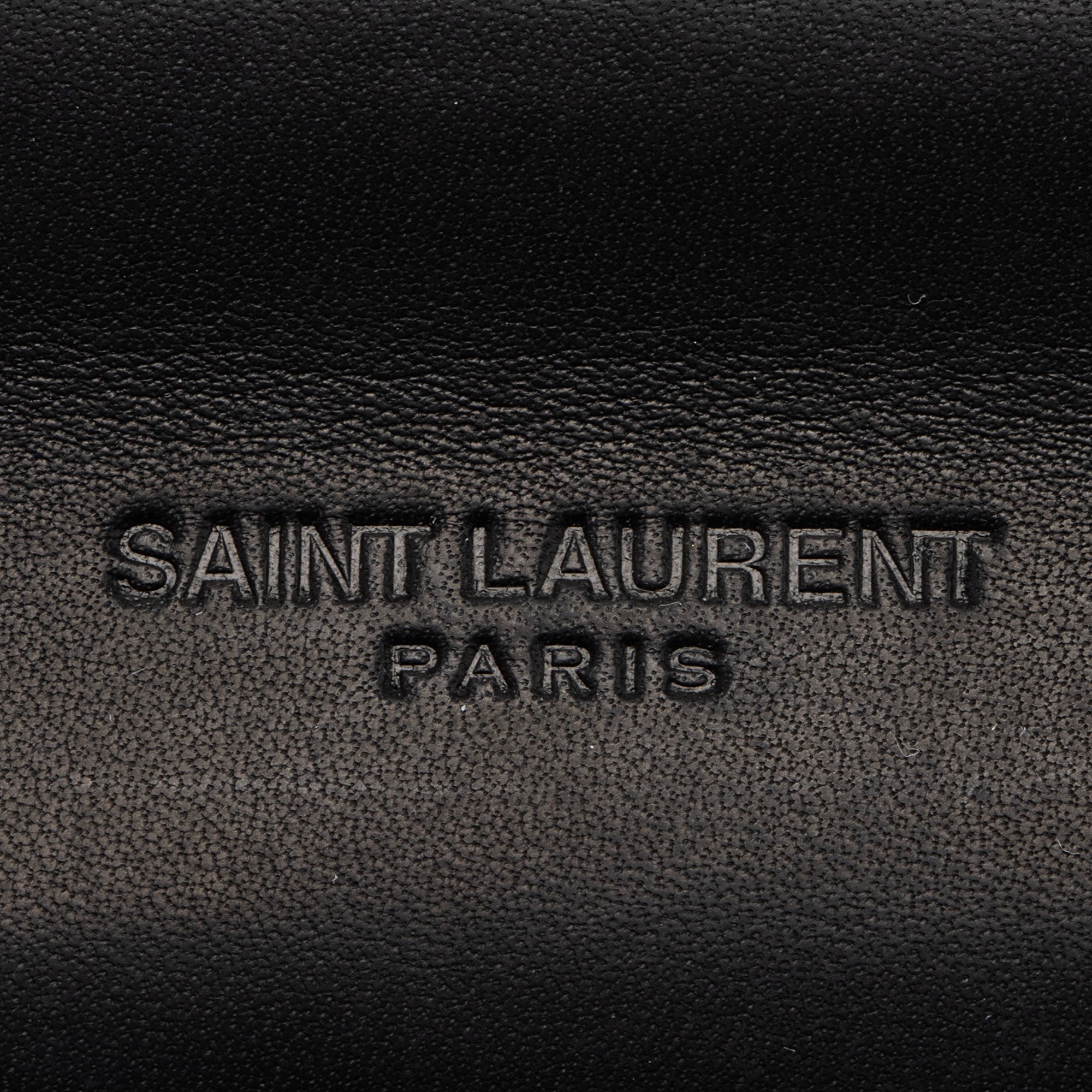 Saint Laurent Calfskin Monogram Kaia Mini Shoulder Bag