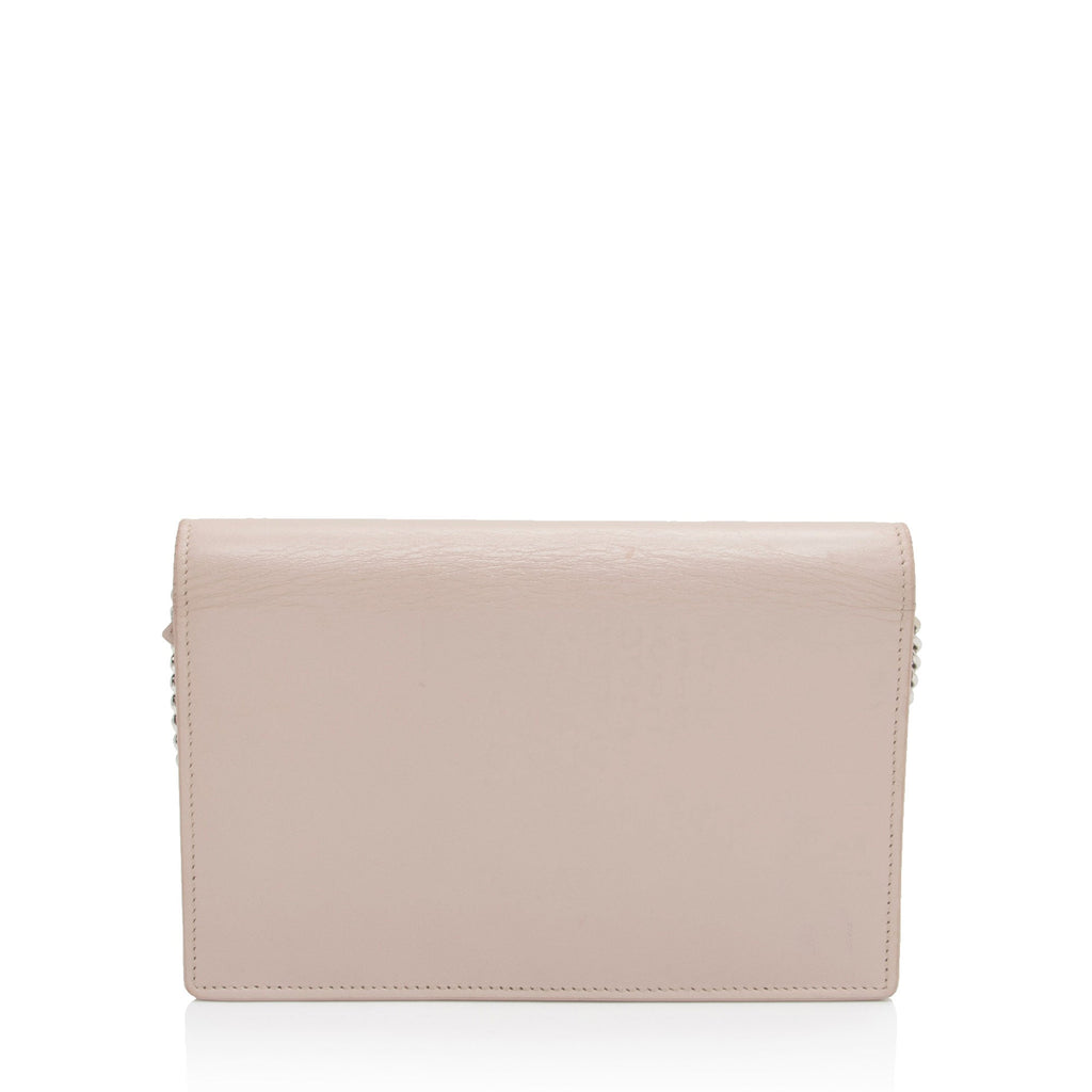 Saint Laurent Calfskin Monogram Kate Tassel Chain Wallet
