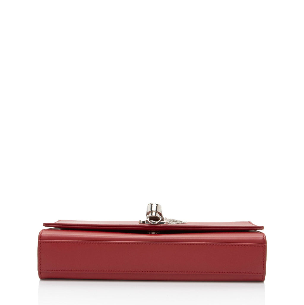 Saint Laurent Calfskin Monogram Kate Tassel Medium Shoulder Bag (SHF-tAqbu4)