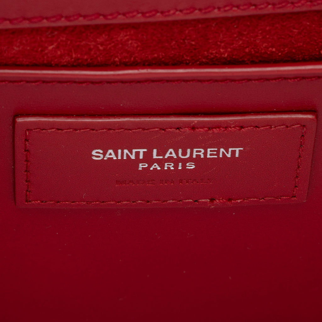 Saint Laurent Calfskin Monogram Kate Tassel Medium Shoulder Bag (SHF-tAqbu4)