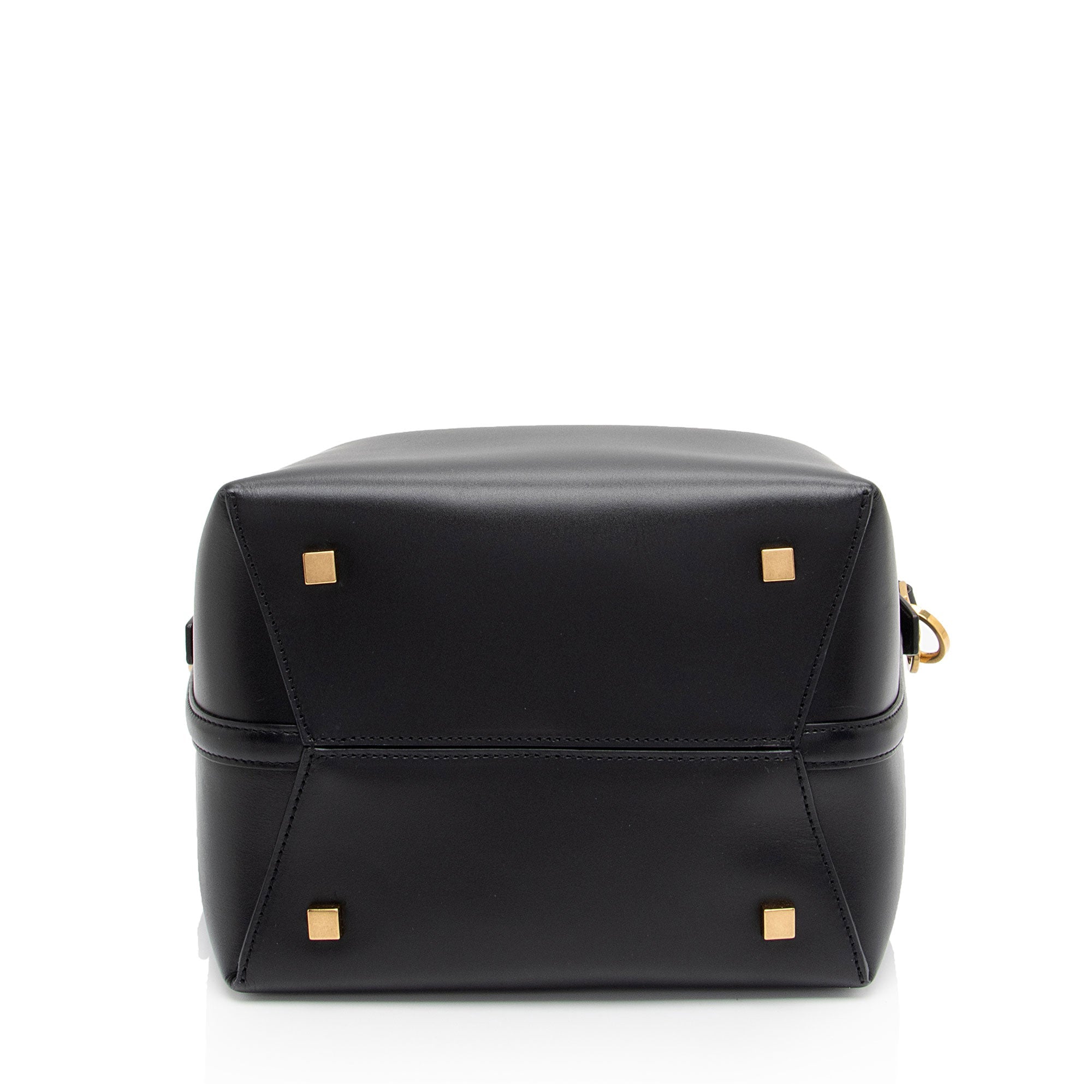 Saint Laurent Calfskin Monogram Le 37 Bucket Bag (SHF-U75VCF)