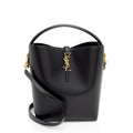 Saint Laurent Calfskin Monogram Le 37 Bucket Bag (SHF-U75VCF)