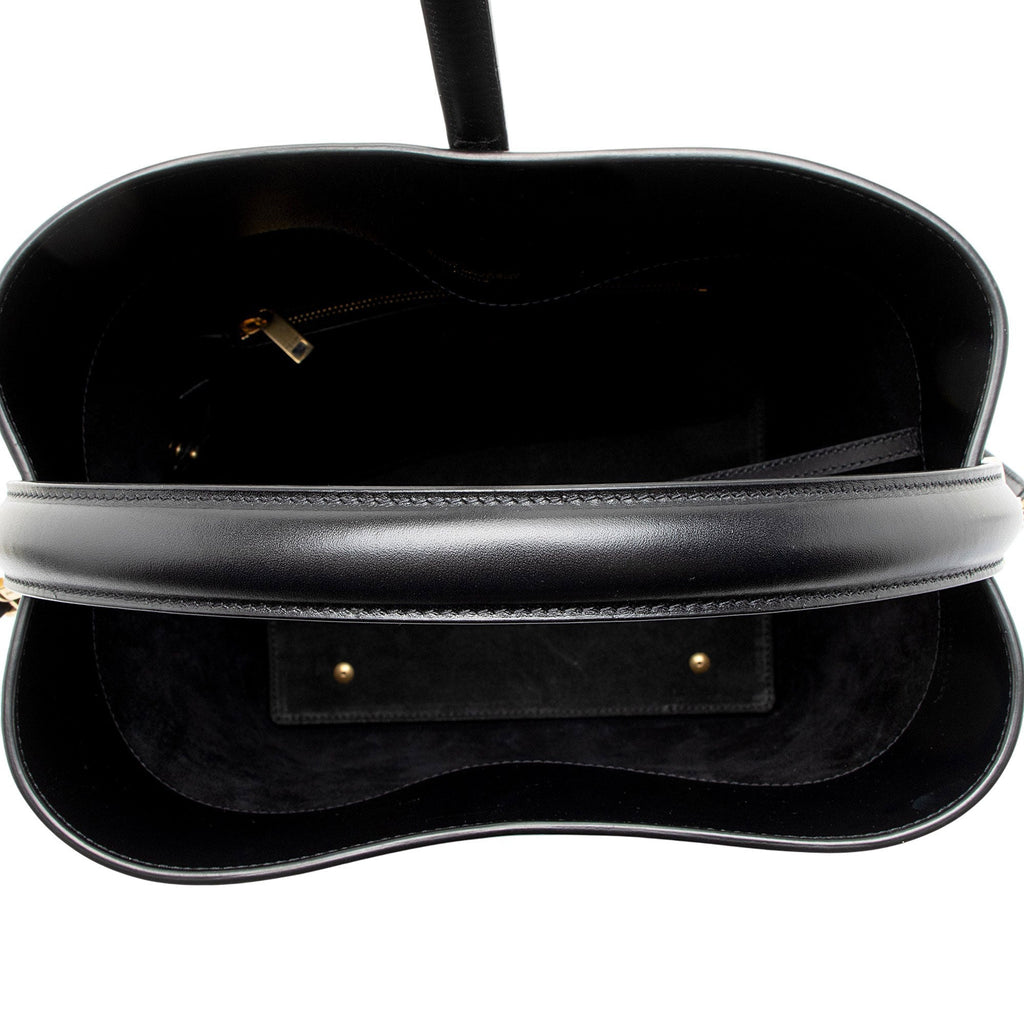 Saint Laurent Calfskin Monogram Le 37 Bucket Bag