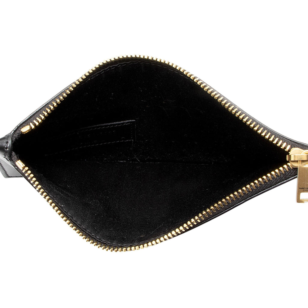 Saint Laurent Calfskin Monogram Le 37 Bucket Bag