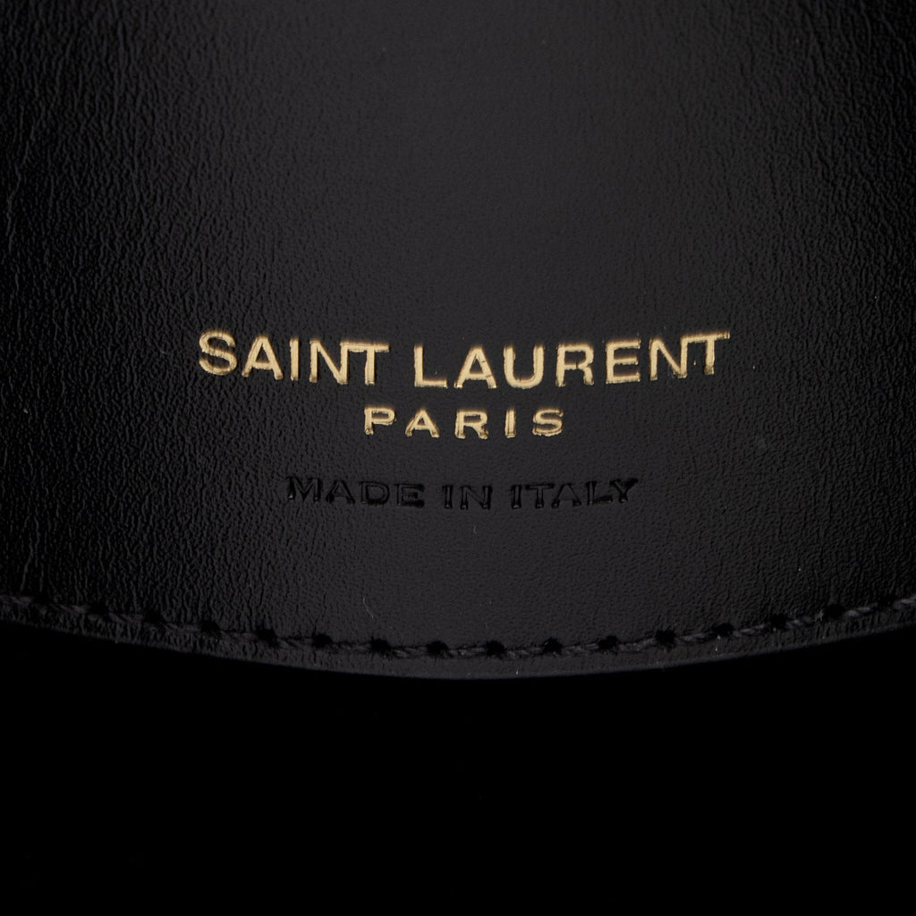 Saint Laurent Calfskin Monogram Le 37 Bucket Bag