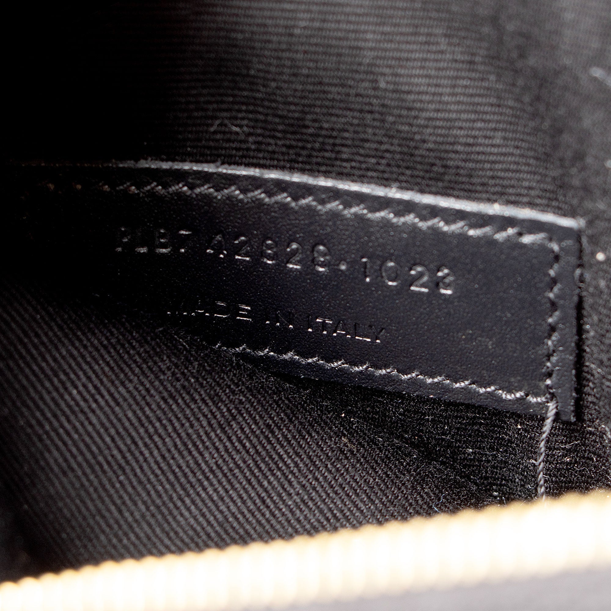 Saint Laurent Calfskin Monogram Le 37 Bucket Bag