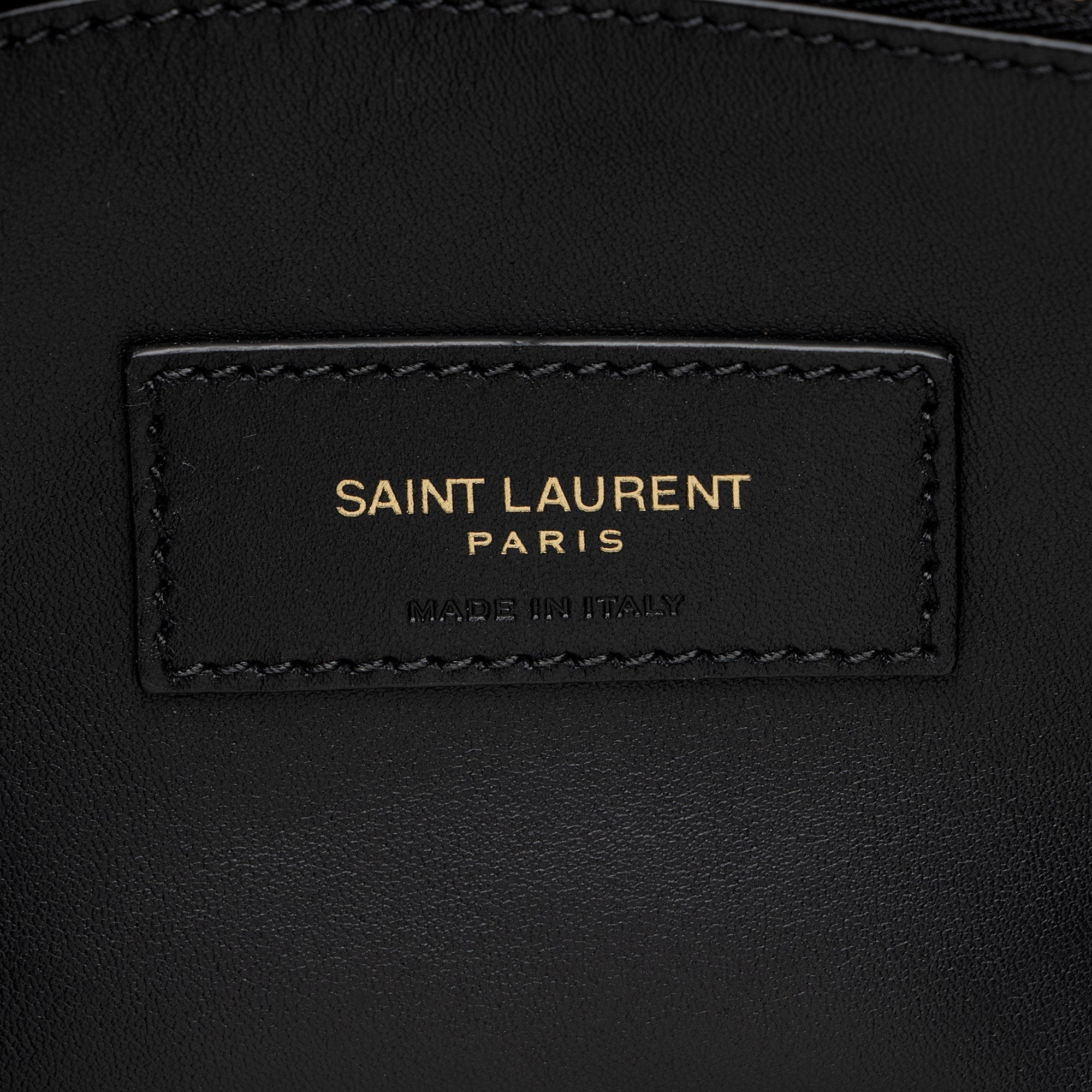 Saint Laurent Calfskin Monogram Le 5 A 7 Small Hobo (SHF-Lnt1SQ)