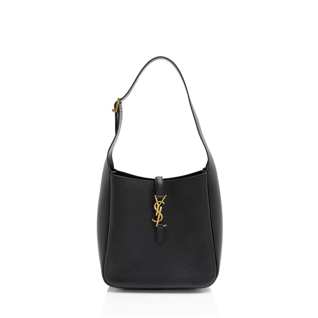 Saint Laurent Calfskin Monogram Le 5 A 7 Small Hobo