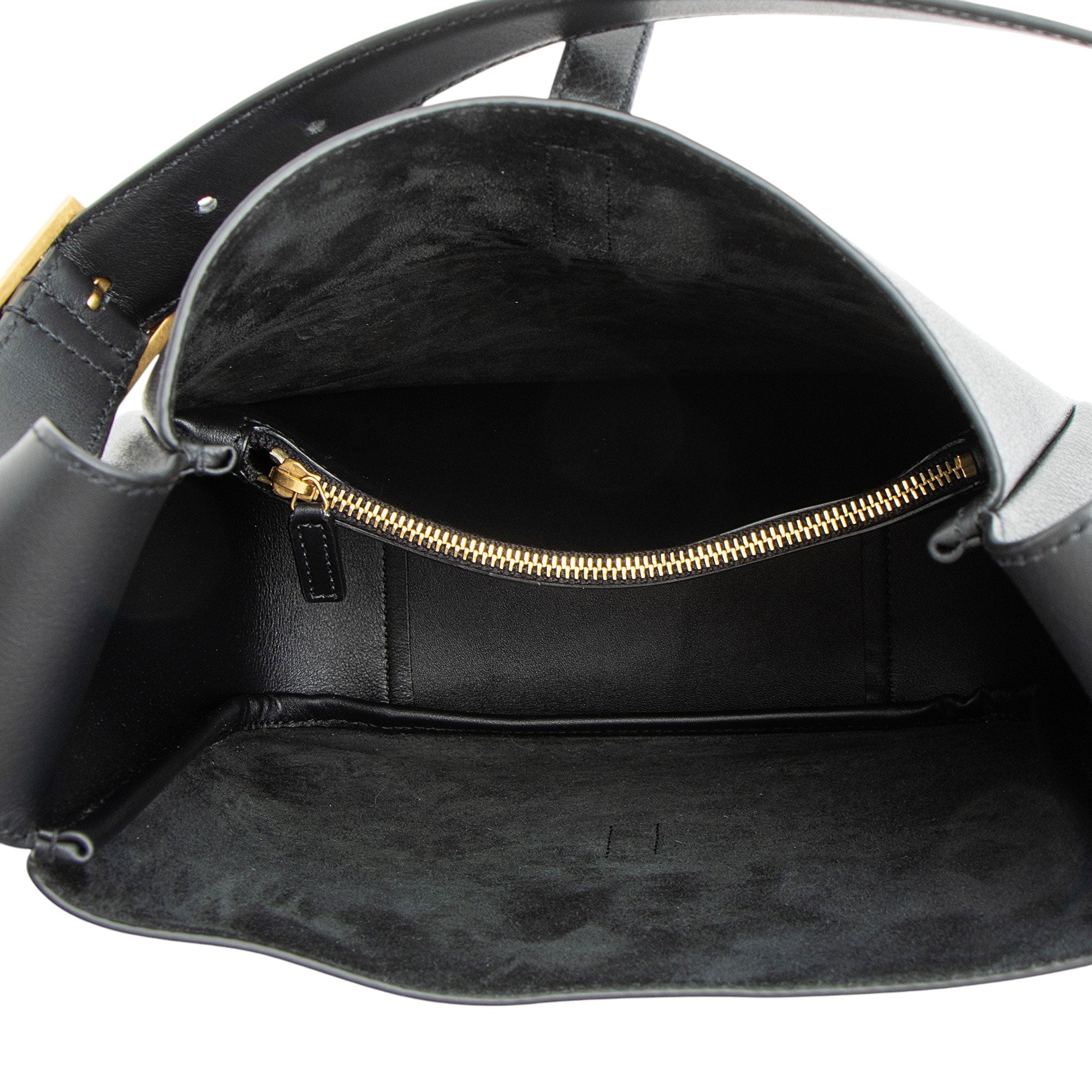 Saint Laurent Calfskin Monogram Le 5 A 7 Small Hobo