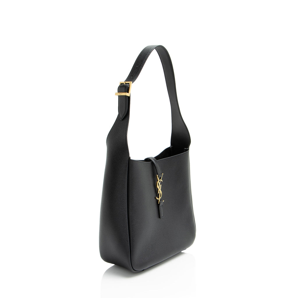 Saint Laurent Calfskin Monogram Le 5 A 7 Small Hobo