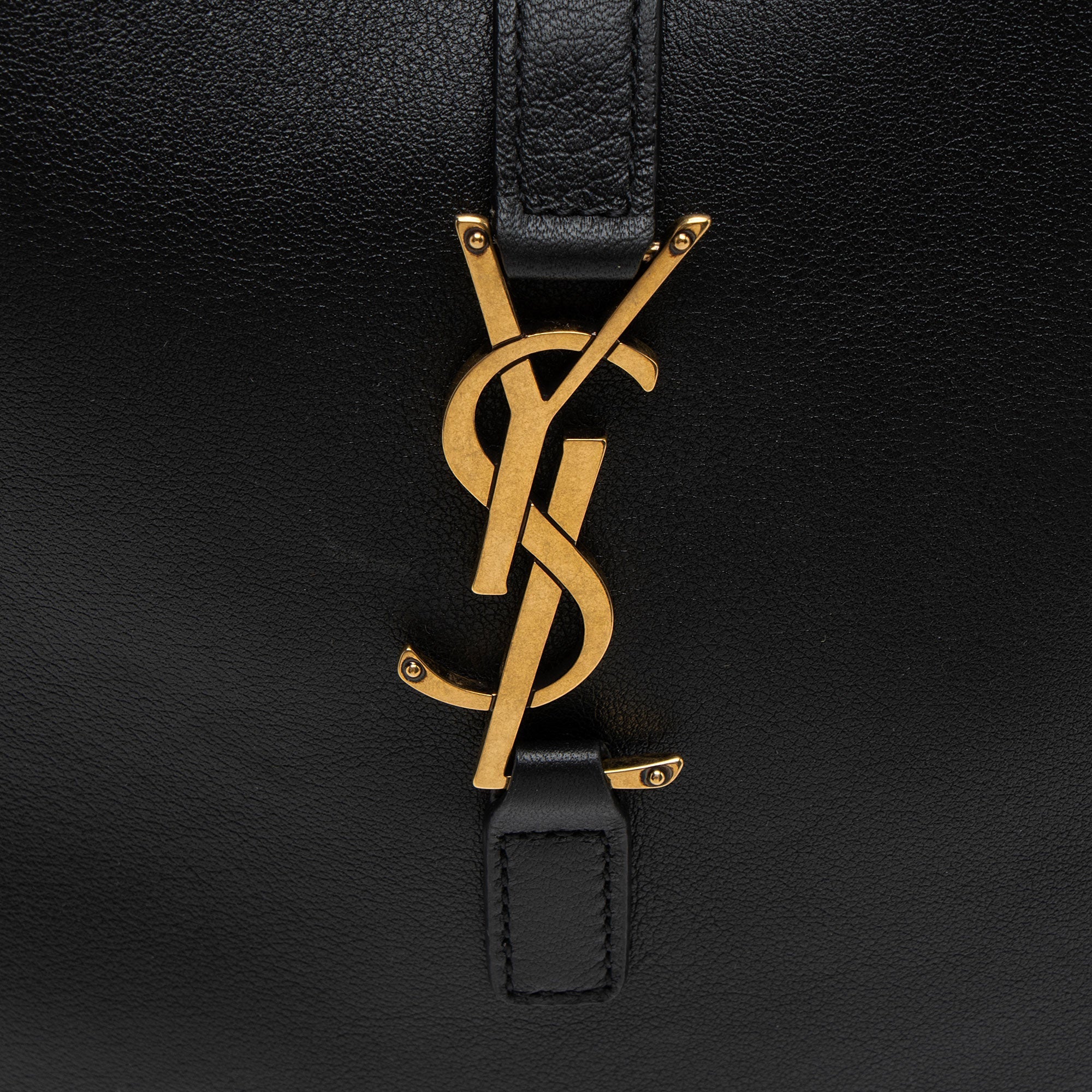 Saint Laurent Calfskin Monogram Le 5 A 7 Small Hobo