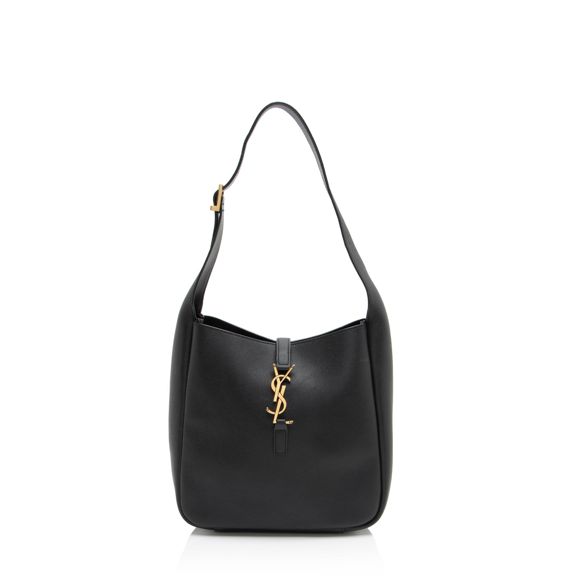 Saint Laurent Calfskin Monogram Le 5 A 7 Small Hobo