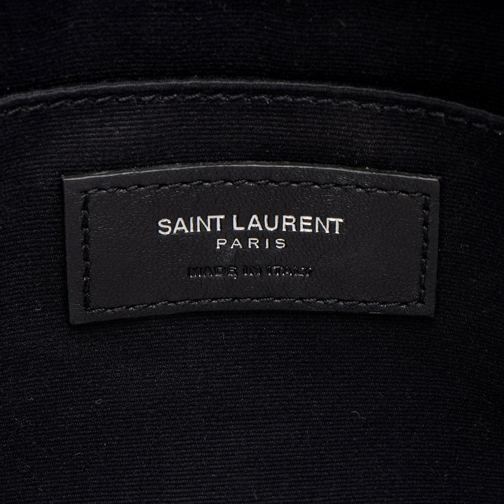 Saint Laurent Calfskin Monogram Lou Camera Bag