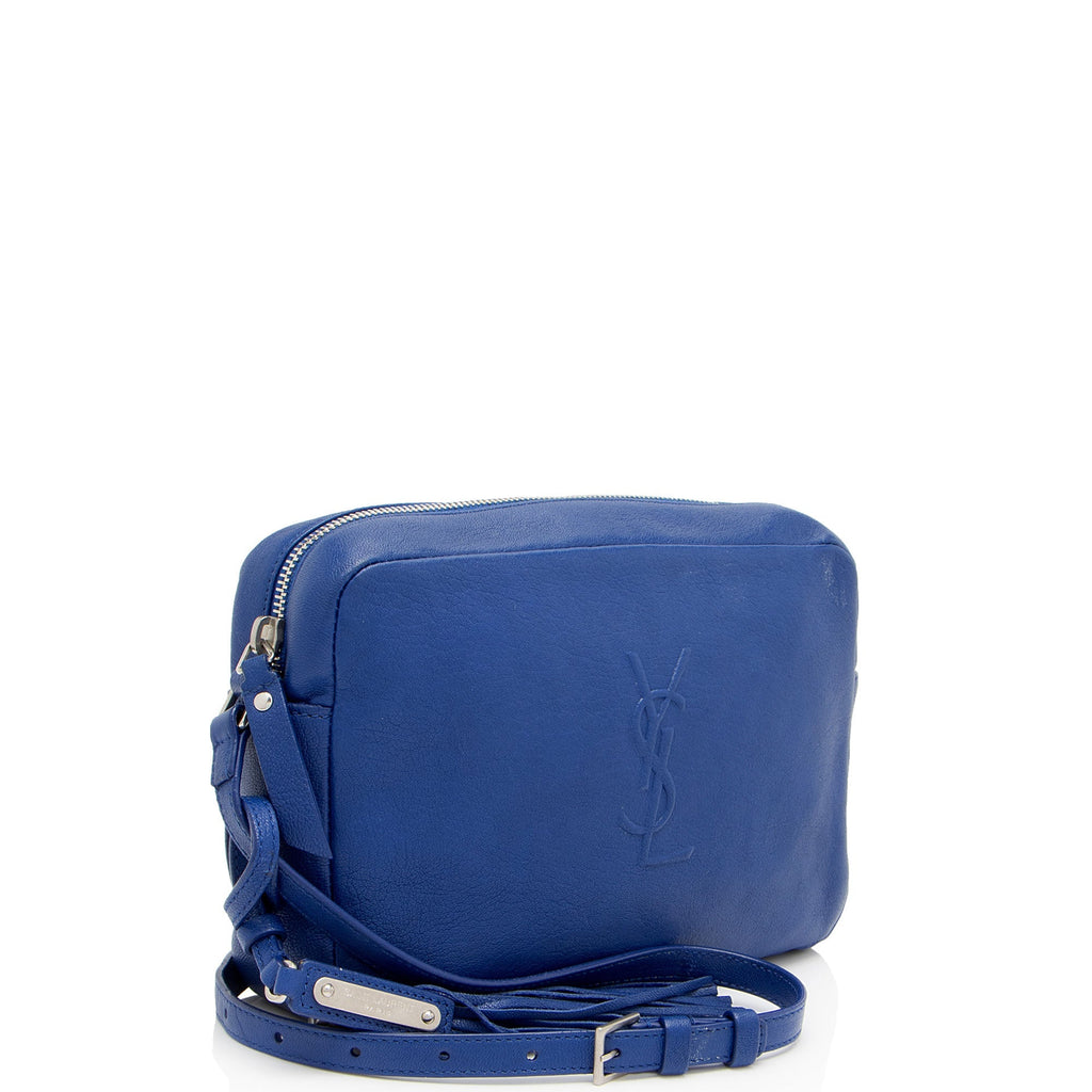 Saint Laurent Calfskin Monogram Lou Camera Bag