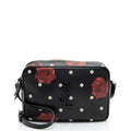 Saint Laurent Calfskin Rose Print Monogram Lou Camera Bag (SHF-fwd2tP)