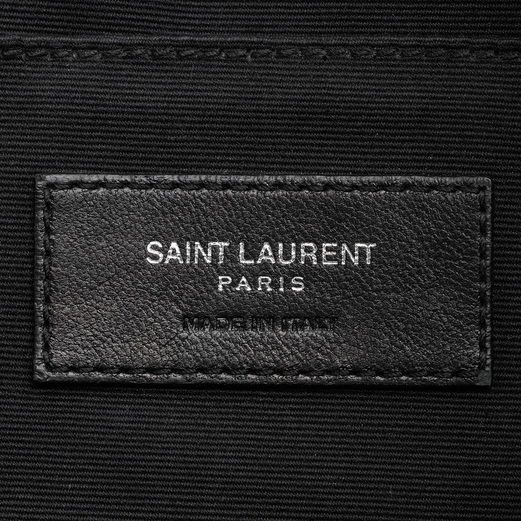 Saint Laurent Calfskin Rose Print Monogram Lou Camera Bag (SHF-fwd2tP)
