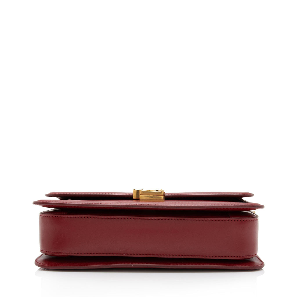 Saint Laurent Calfskin Monogram Solferino Medium Shoulder Bag (SHF-UzxBQh)