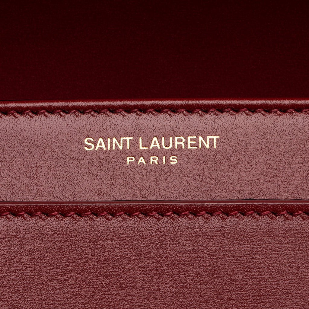 Saint Laurent Calfskin Monogram Solferino Medium Shoulder Bag (SHF-UzxBQh)