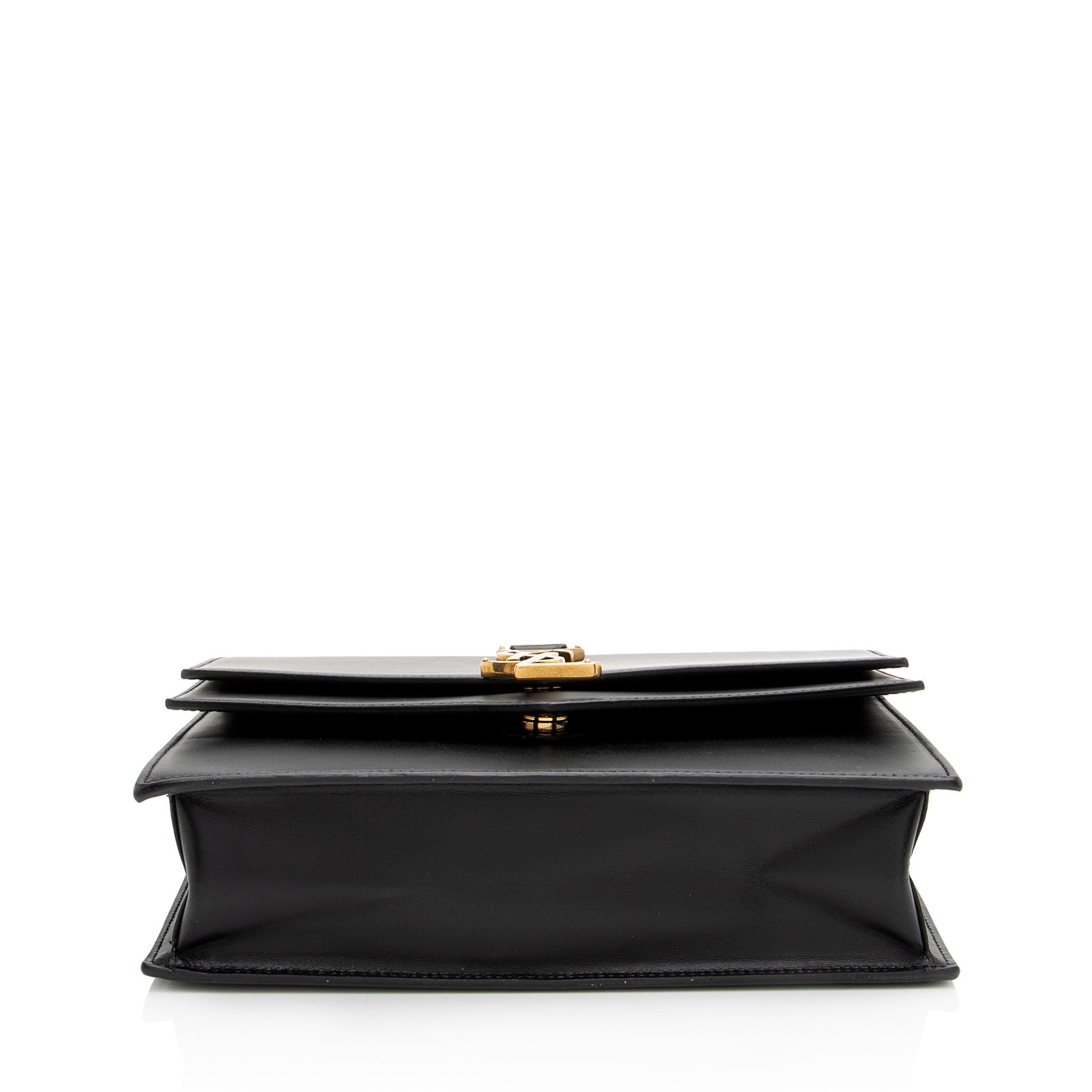 Saint Laurent Calfskin Monogram Sulpice Medium Shoulder Bag