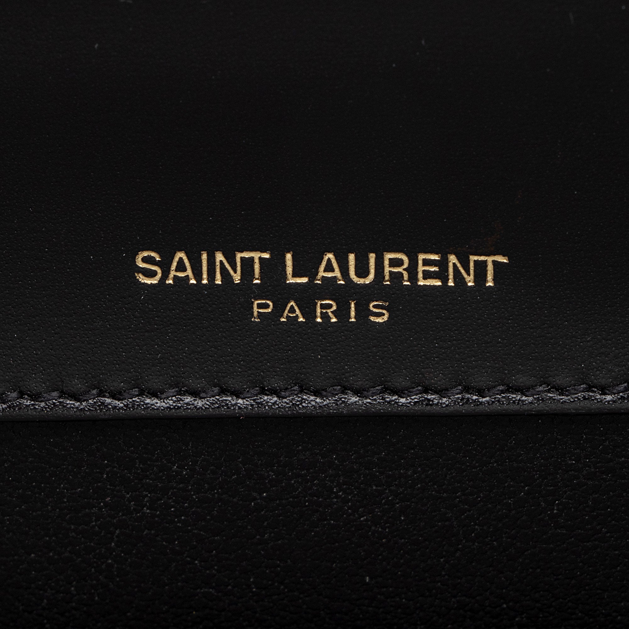 Saint Laurent Calfskin Monogram Sulpice Medium Shoulder Bag