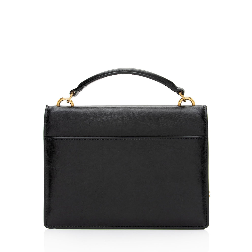 Saint Laurent Calfskin Monogram Sunset Mini Wallet on Chain Bag (SHF-dovv8x)