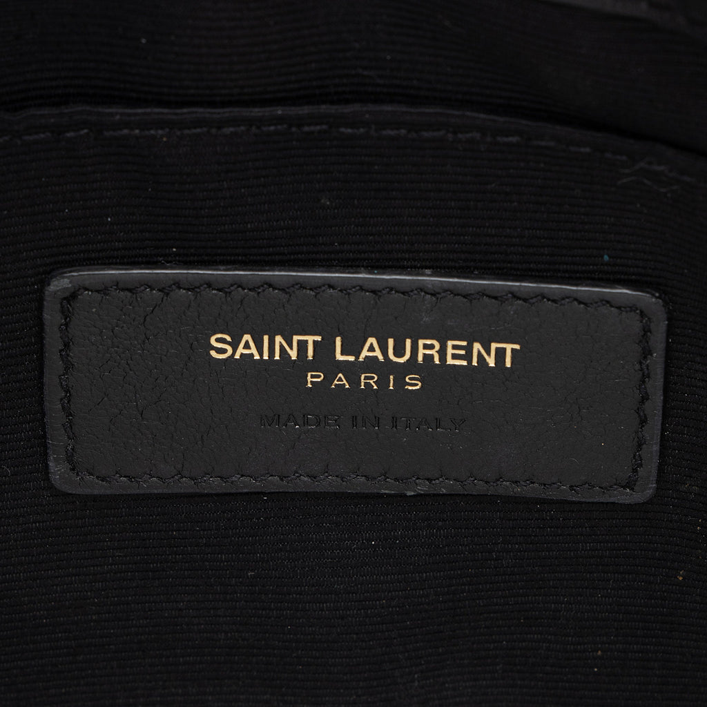 Saint Laurent Calfskin Monogram Teen Small Crossbody