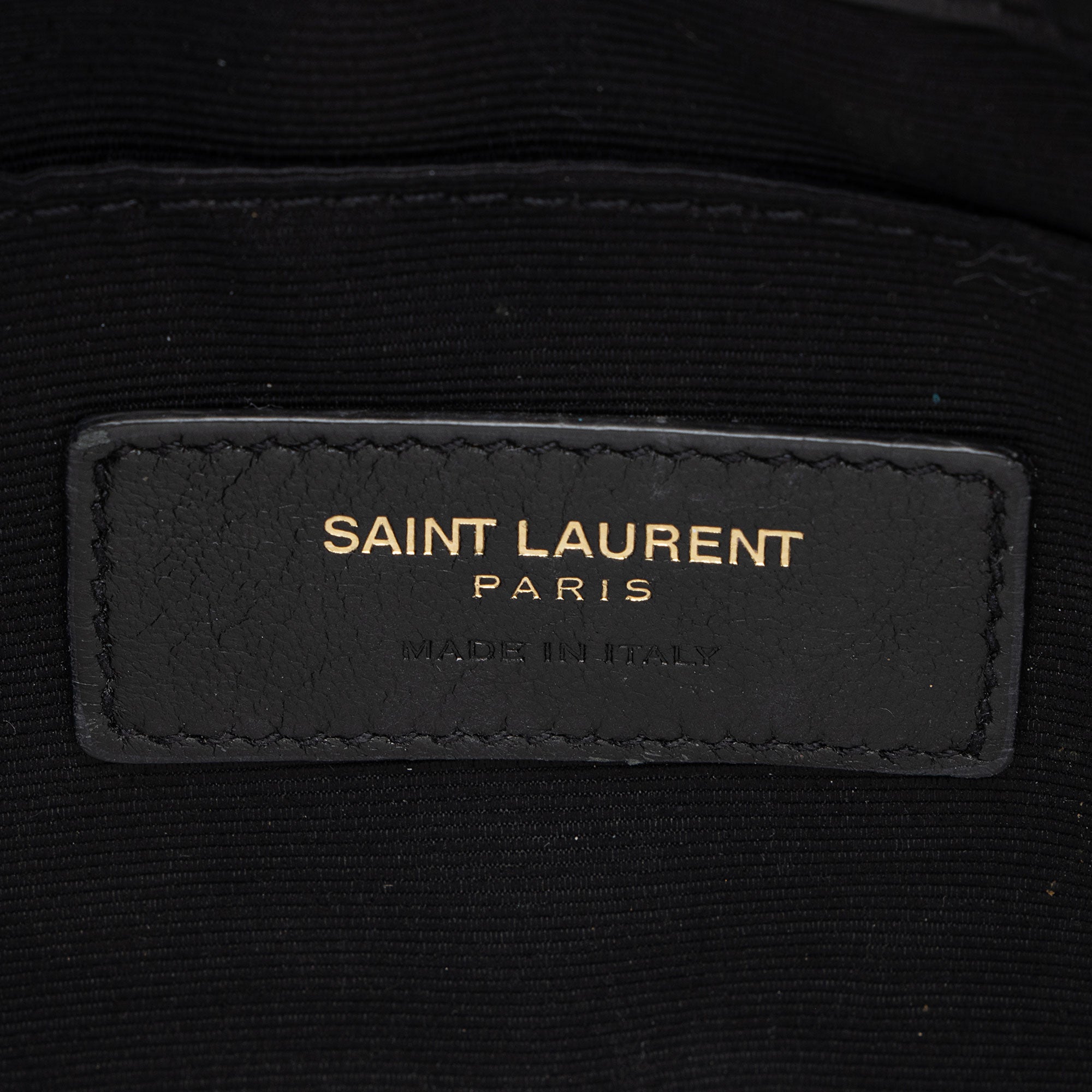 Saint Laurent Calfskin Monogram Teen Small Crossbody