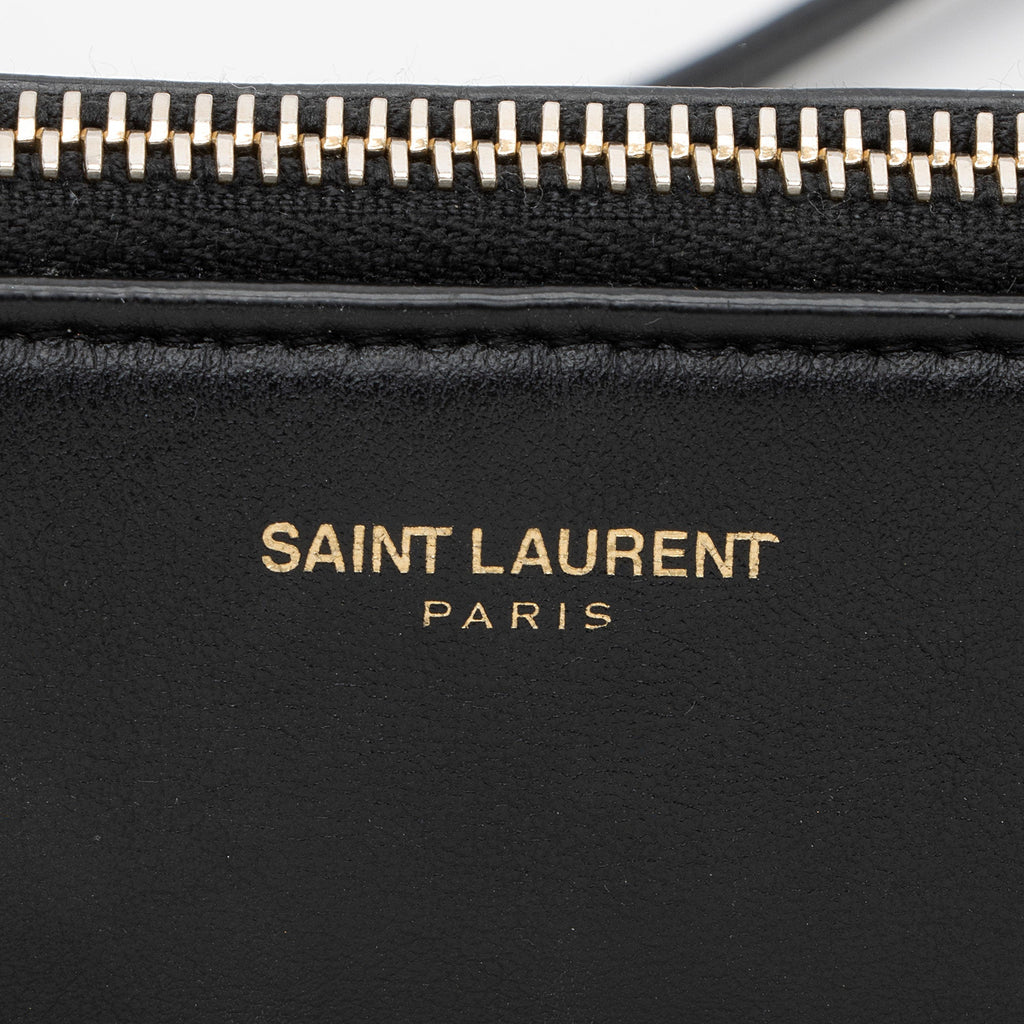 Saint Laurent Calfskin Monogram Teen Small Crossbody