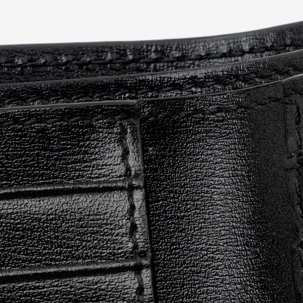 Saint Laurent Calfskin Monogram Bifold Wallet (SHF-SJ4l97)