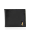 Saint Laurent Calfskin Monogram Bifold Wallet (SHF-SJ4l97)