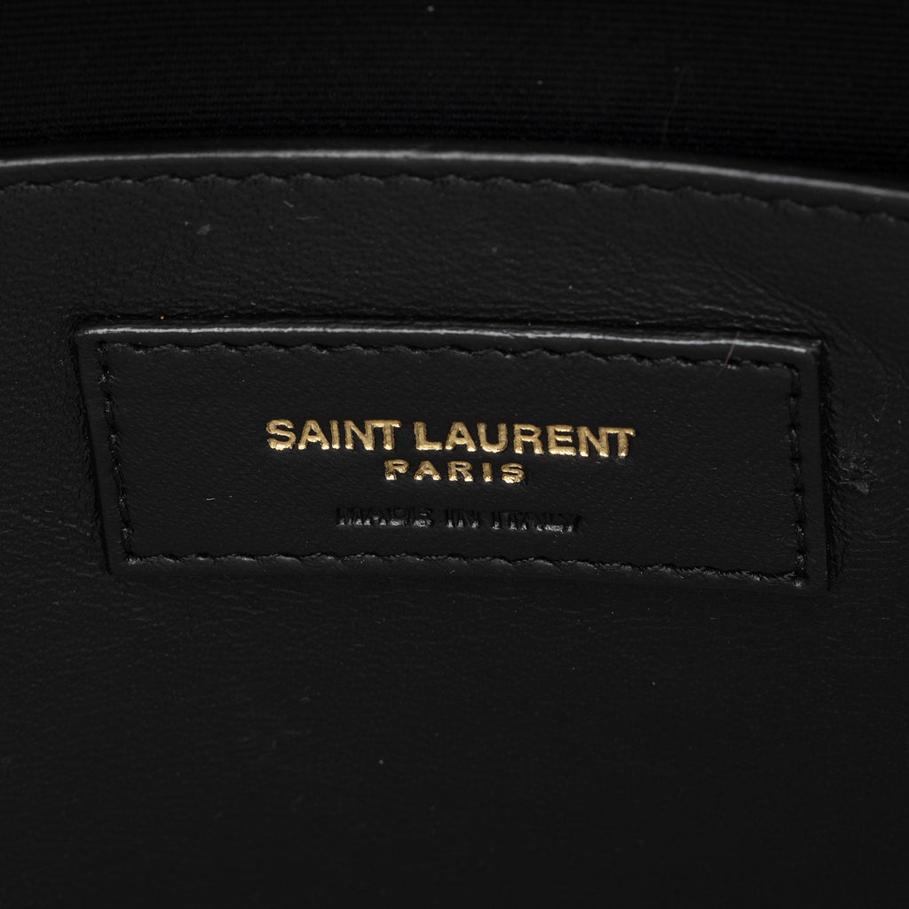 Saint Laurent Calfskin Monogram Uptown Medium Tote (SHF-Z82BDJ)