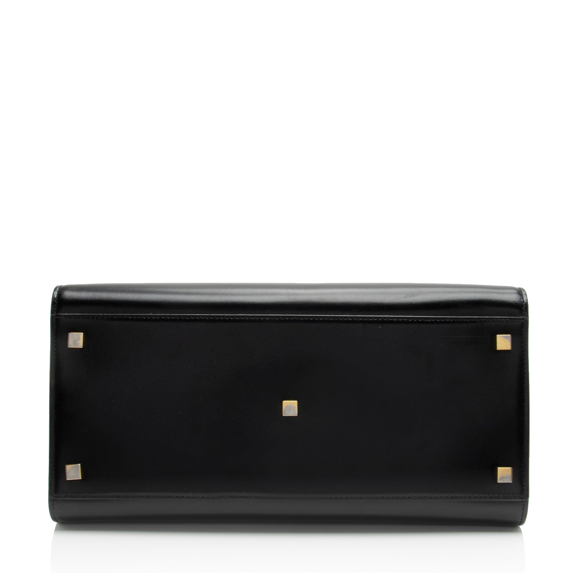Saint Laurent Calfskin Monogram Uptown Medium Tote (SHF-GumjsZ)