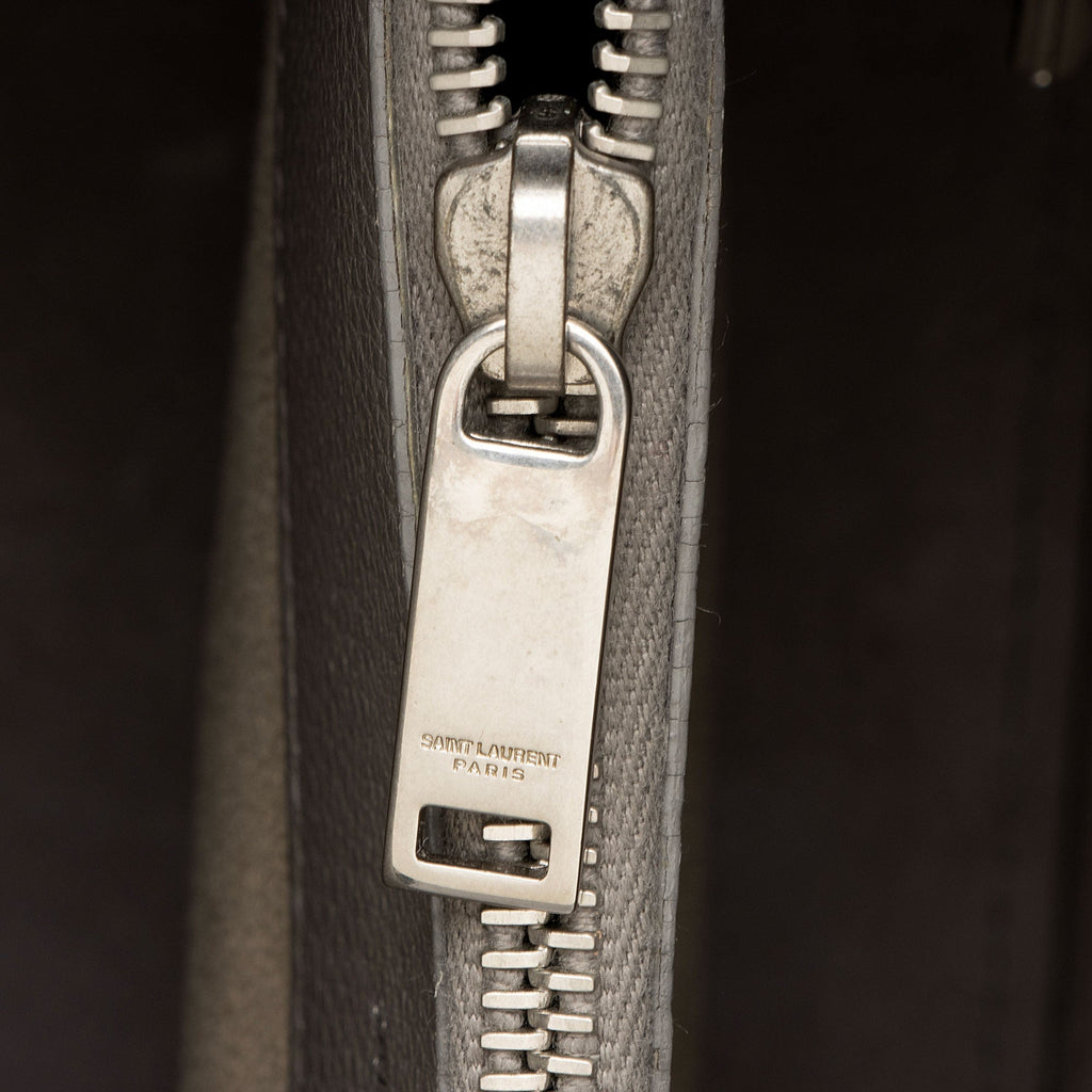 Saint Laurent Calfskin Bicolor Sac De Jour Baby Tote
