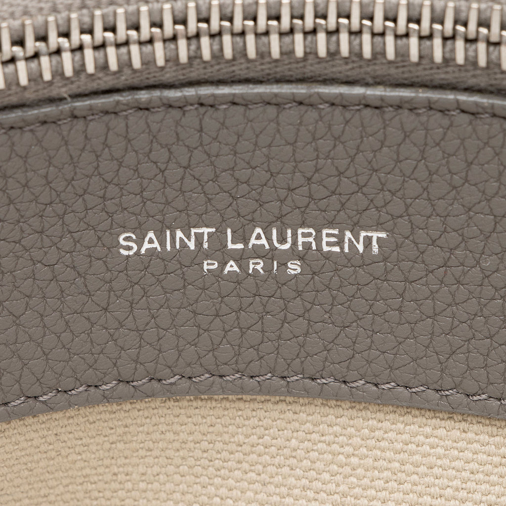 Saint Laurent Calfskin Bicolor Sac De Jour Baby Tote