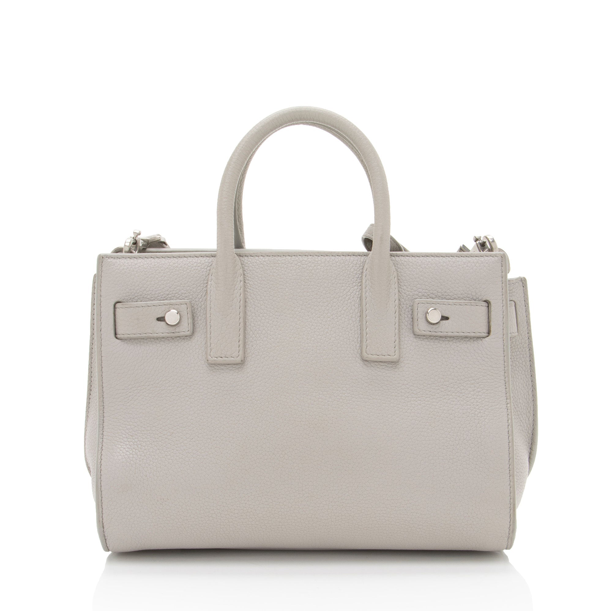 Saint Laurent Calfskin Sac De Jour Nano Tote