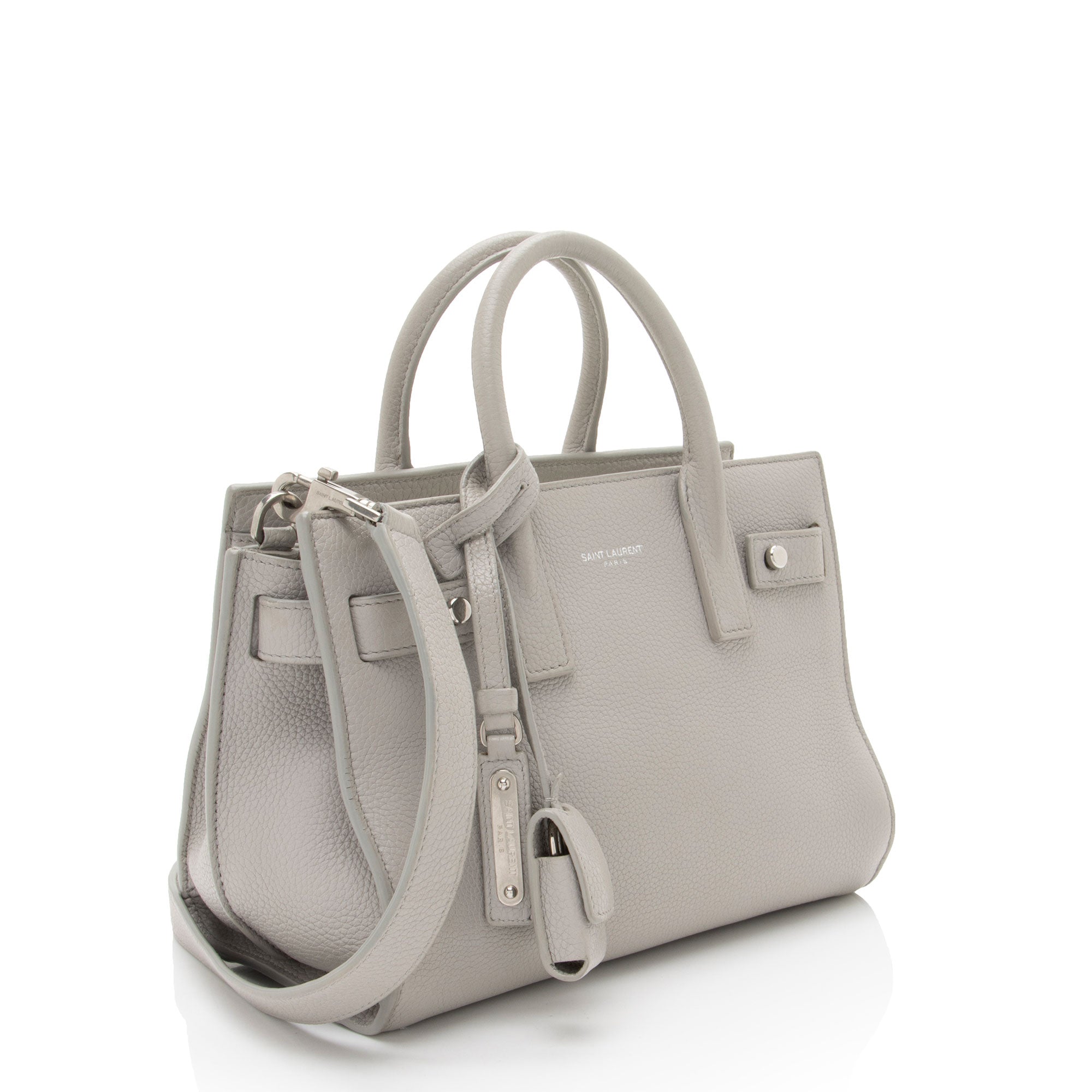 Saint Laurent Calfskin Sac De Jour Nano Tote