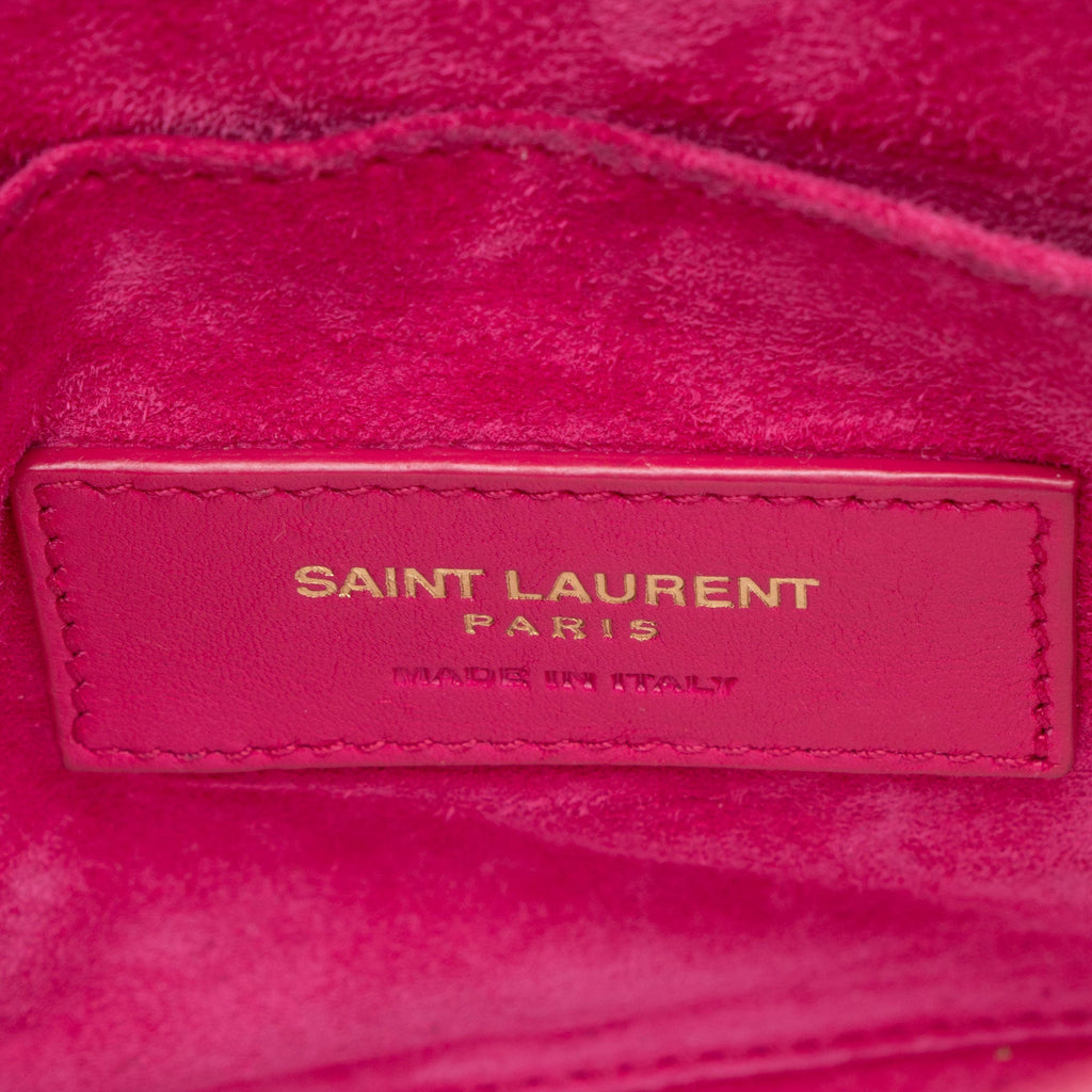 Saint Laurent Calfskin Sac De Jour Nano Tote